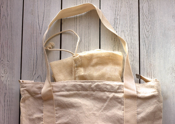 Eco friendly reusable shopping bag  - Foto, afbeelding