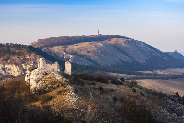 Sirotci hradek遺跡とPalava地域のDevicky遺跡,南M - 写真・画像