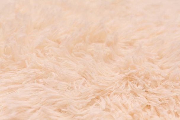 The texture of the bedspread grass. Stock photo bedspread beige. - Photo, Image
