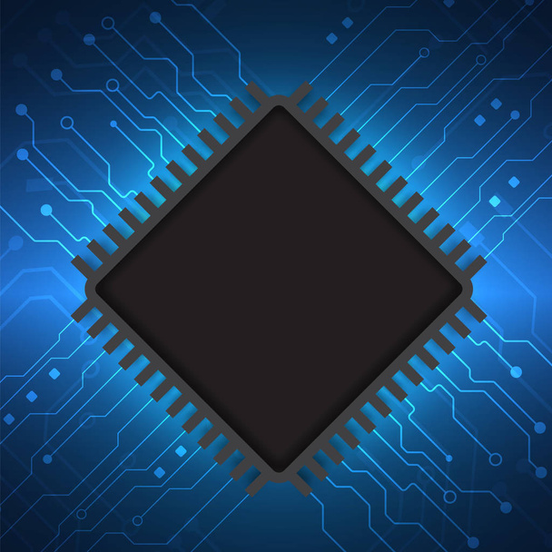 circuit imprimé technologie fond - Vecteur, image