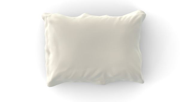 Білий подушка 3d
 - Фото, зображення