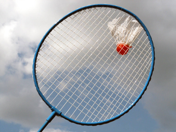 Badminton active game, sport  - Foto, imagen