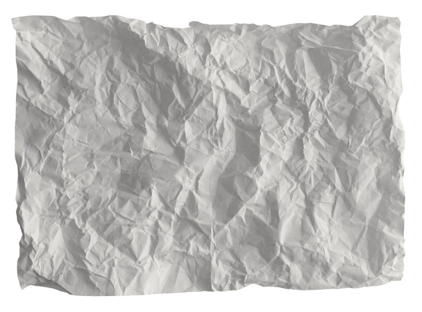 white crumpled paper background texture - Foto, immagini