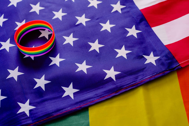 The rights of the LGBT community in the United States are gradua - Foto, immagini