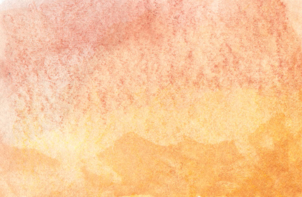 Orange abstract watercolor texture background. - Foto, Imagen