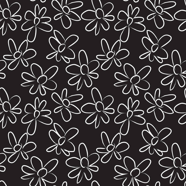 Tropical botanical Floral seamless Pattern - Vektor, obrázek