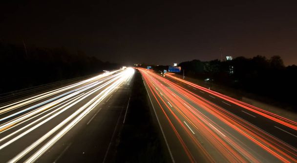 scenic view of traffic road infrastructure - Zdjęcie, obraz