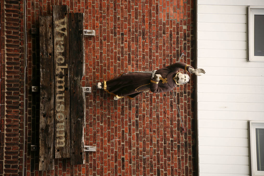 entrance to wrackmuseum in cuxhaven (north sea) - Foto, afbeelding
