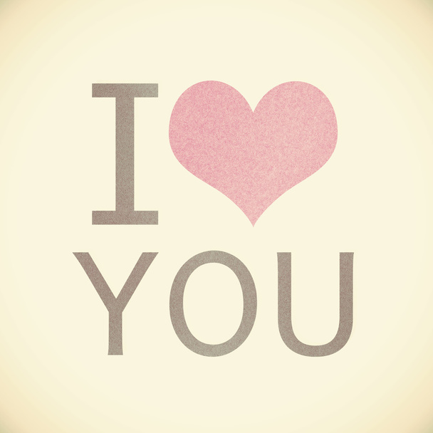 "Miluji tě "recyklovaný papír - Fotografie, Obrázek