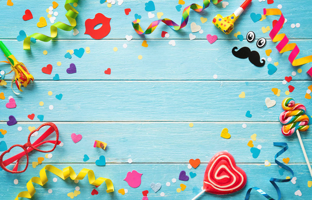 Carnival, birthday or party background - Zdjęcie, obraz