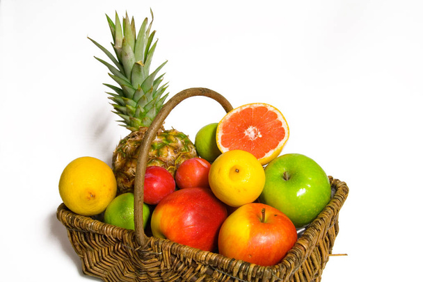 Fresh ripe fruits, healthy eating   - Fotoğraf, Görsel