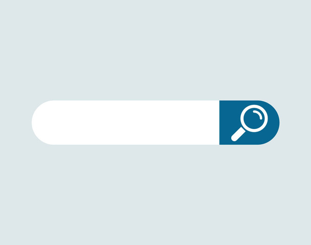 WWW internet search bar icon isolated on background.  Tool for web site, app, ui and logo - Vector, Image