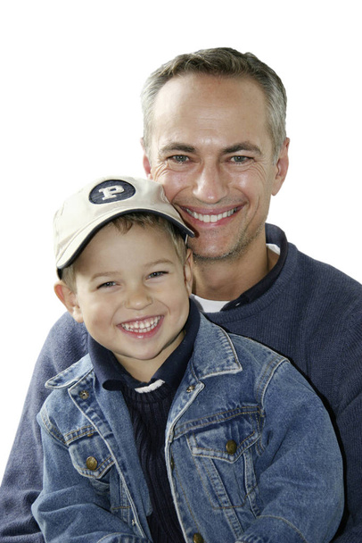 father and son, family care concept - Valokuva, kuva