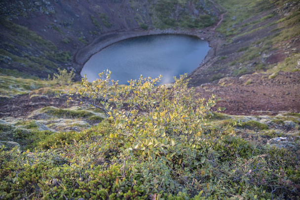 Il cratere Keri in ghiandaia, vicino Selfoss
 - Foto, immagini