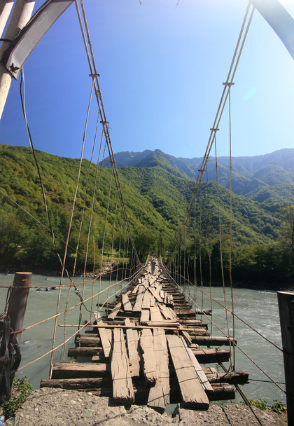 The rope bridge - Photo, Image
