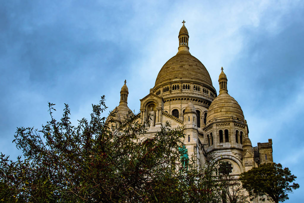A famosa basílica Sacre Coeur, Paris, França - Foto, Imagem