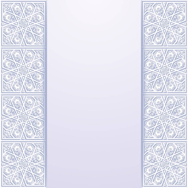 фон с традиционным цветочным орнаментом
 - Вектор,изображение