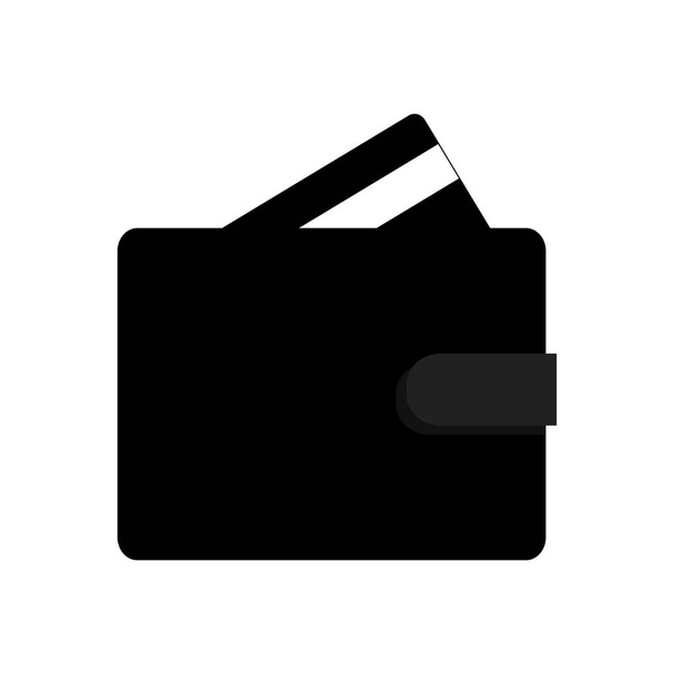 Πορτοφόλι με διάνυσμα κάρτας. Διάνυσμα σχεδίασης αφηρημένη απεικόνιση - Διάνυσμα, εικόνα