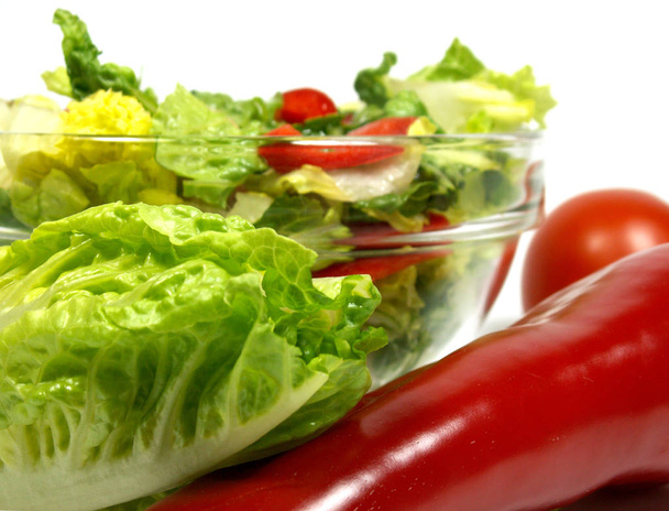 closeup view of tasty fresh salad - Fotó, kép