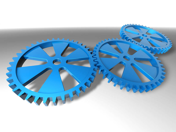 engineering cogwheel, gear wheel - Valokuva, kuva