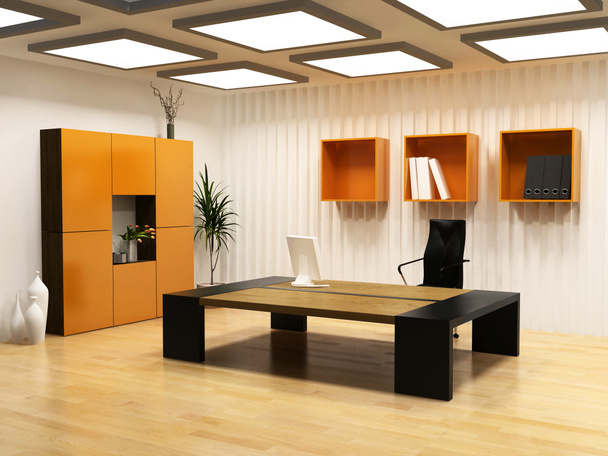 Modern cabinet interior - Photo, Image