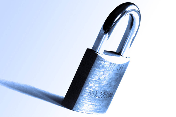close up of a padlock with a lock - Zdjęcie, obraz
