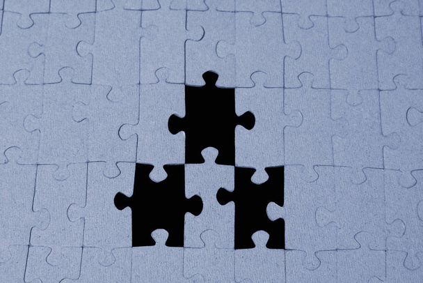 Jigsaw Puzzle, game pieces   - Foto, Bild