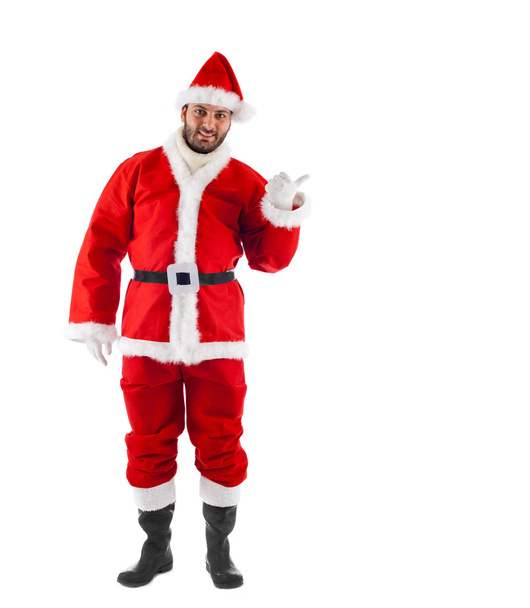 Santa claus staande - Foto, afbeelding
