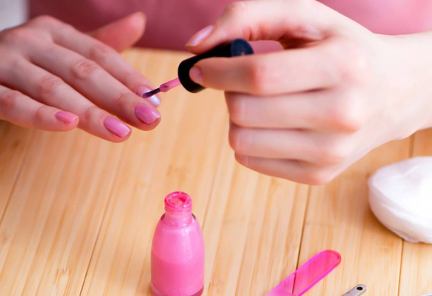 Beauty products nail care tools pedicure closeup - 写真・画像