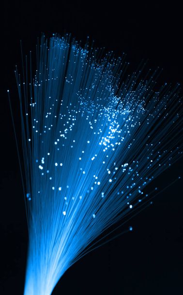 fiber optical network cable - Foto, Bild