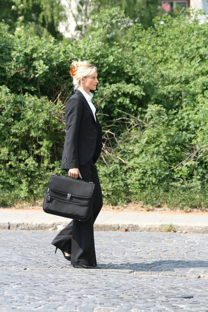 woman with a briefcase - Фото, зображення