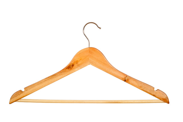 Coat hanger isolated - Photo, Image