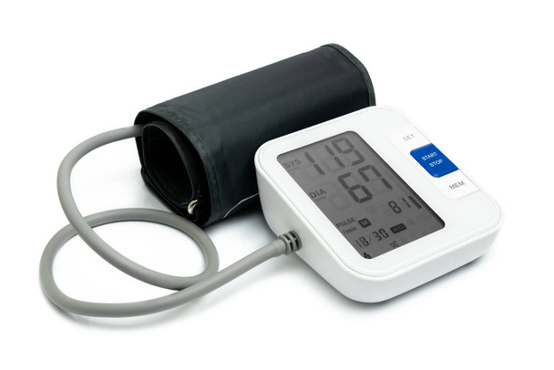 Digitale bloeddrukmeter - Foto, afbeelding