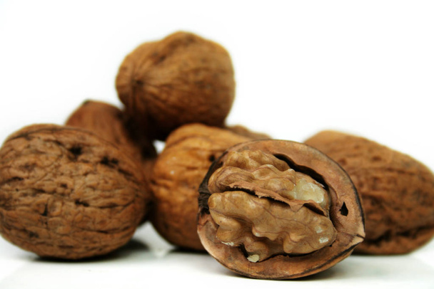 walnuts, brown nuts, food - Fotografie, Obrázek
