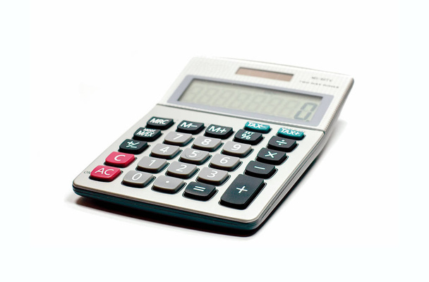 calculator financing and mathematics counting, buttons - Zdjęcie, obraz