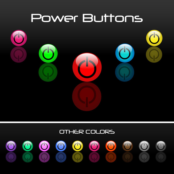 Web Buttons - Vecteur, image