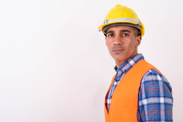 Muotokuva kypsä Persian mies rakennusalan työntekijä
 - Valokuva, kuva