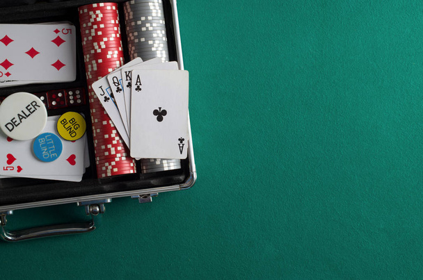 Poker chips  - Foto, Imagen