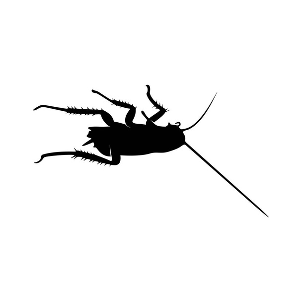 Schabe Logo Design Vektor Illustration. Design-Vorlage für Kakerlaken - Vektor, Bild
