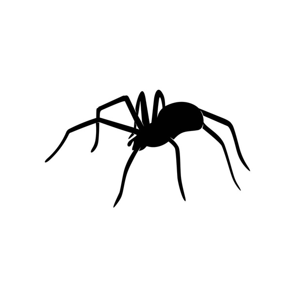 Logo pro vektorový design pavouků. Ilustrace pavouků s různými tvary a různými pohyby - Vektor, obrázek