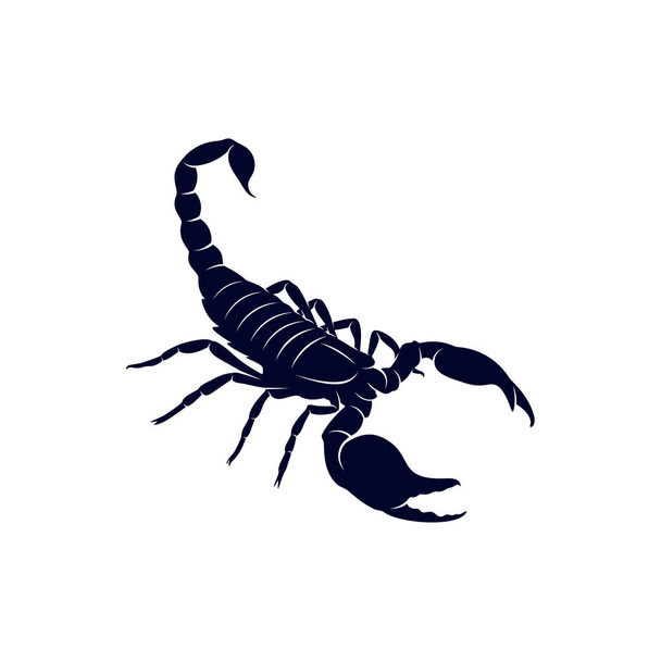 Scorpion Logo Vector, vector image for the tattoo, symbol or logo, Illustration Template - Вектор, зображення