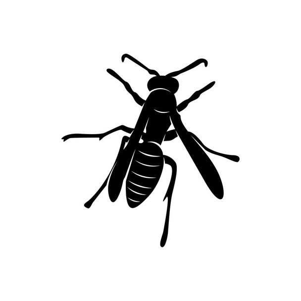 Bee logó design vektor. Ikon szimbólum. Sablon Illusztráció - Vektor, kép