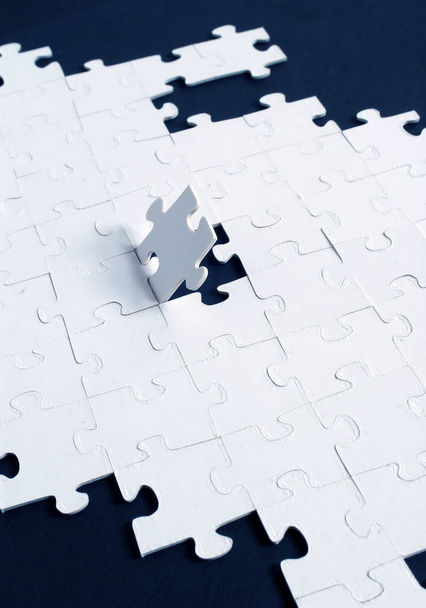 jigsaw puzzle, connectivity game - Photo, image