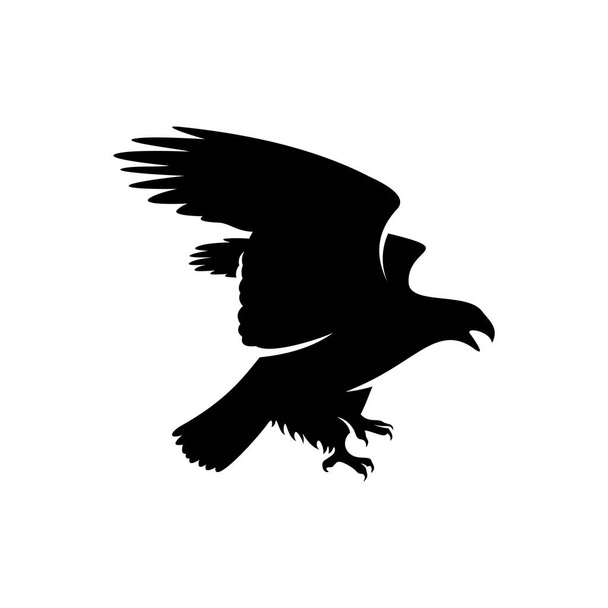 Eagle logo design vector. Eagle logo template illustration - ベクター画像