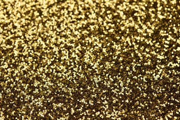 Macro texture abstraite fond de paillettes d'or scintillantes avec bokeh
 - Photo, image