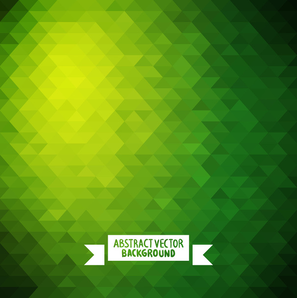 Green Abstract geometric background. - Vector, Image
