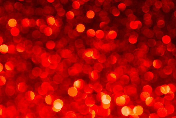 Red abstract background with bokeh - Foto, immagini