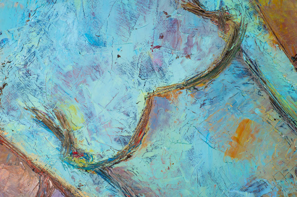 Наталія Бабкіна, картина написана олійними фарбами. У - Фото, зображення