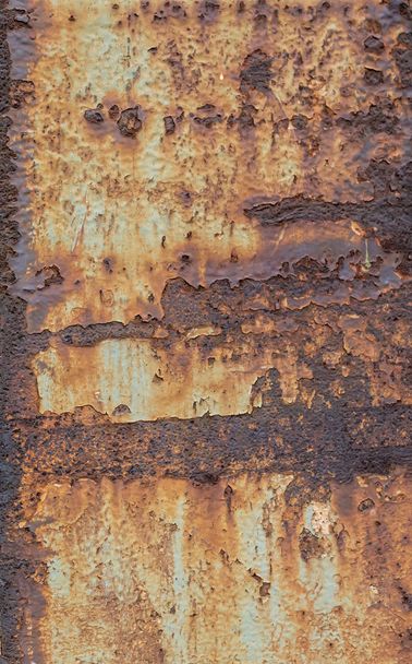 Textura de metal oxidado corrugado envejecido
 - Foto, Imagen