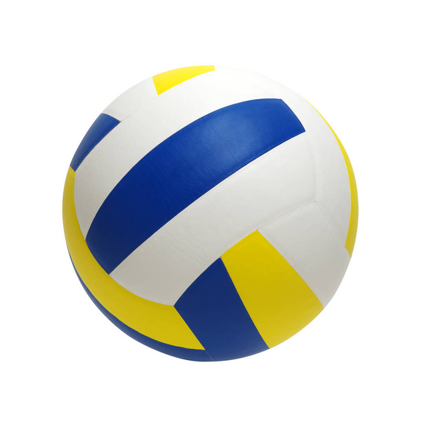 волейбольний м'яч ізольований на білому
 - Фото, зображення